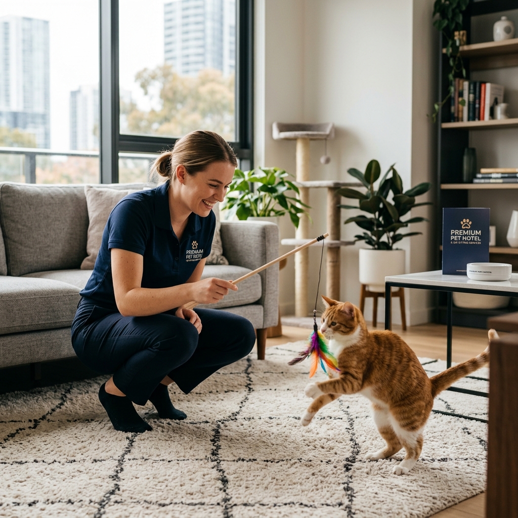 Cat Sitting la Domiciliu